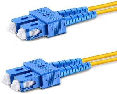 5m SC to SC Single Mode Fiber Patch Cable Duplex OS2 9/125