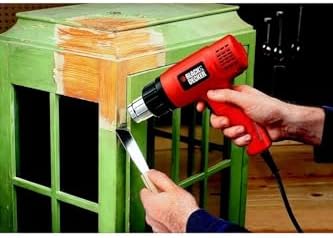 Bild 2 - Black+Decker Heißluftgerät (1.750 W, 2 Heizstufen, Temperaturbereich zwischen 460 - 600° C, idela für Dekorations- und Modernisierungsarbeiten) KX1650