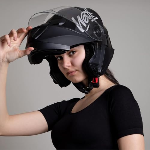 Integralhelm Westt Klapphelm mit Sonnenblende und Visier