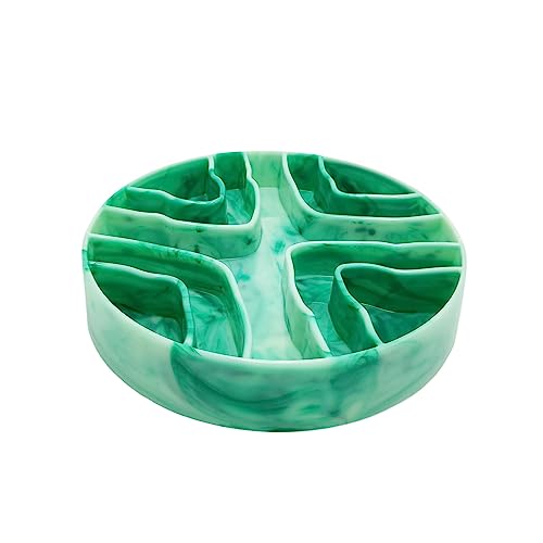 8 Inch Slow Feeder Bowl,Dog Slow Feeder Bowl,Dog Bowl,Cat Bowls, Anti Gulping Healthy Eating, Slow Feeder Pet Bowl,Slow Eating Healthy Design For Small Medium Size Dogs & Cats (Light Green) #TOP1