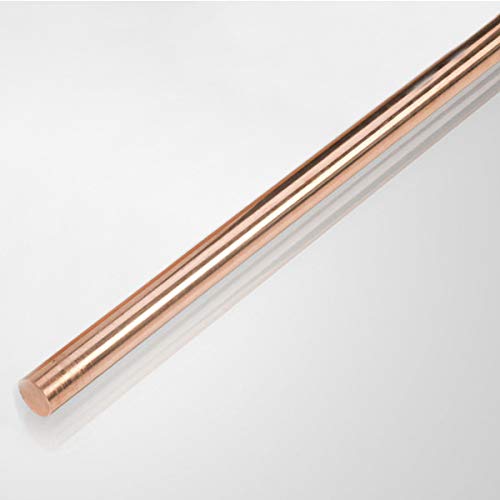 Anode de tige de cuivre/électrode sélective (6 x 100 mm) pour cuivre elektrolyt/Pommeau 10 cm Cuivre 99,9, verkupfern, Stylo Pommeau, tampon Boucles Cover