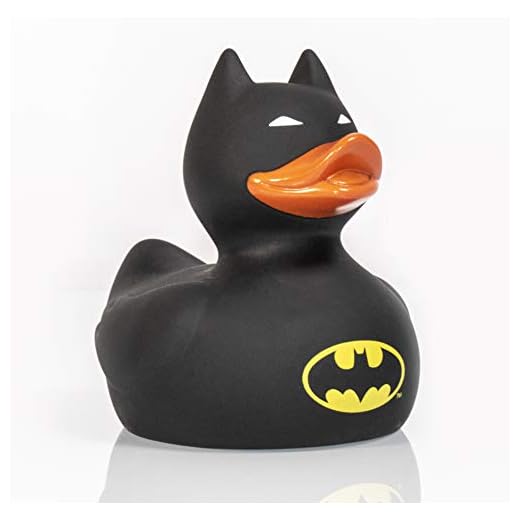 dc comics Pato de baño de Goma Batman, Color Negro (Paladone PP4433DC)