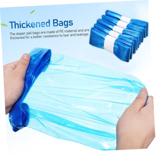 Bolsas de basura SOLUSTRE 5 rollos para pañales PE miniatura 5