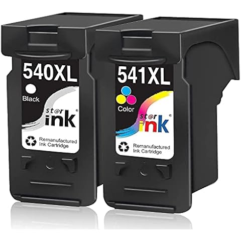 starink 540XL 541XL Ink Cartridges Replacement for Canon PG-540XL CL-541XL Compatible with Canon PIXMA TMG4250 MG3650 MX475 MG3250 MG3600 TS5150 TS5151 MG3550 MG3150 MX535 MG3500 MG3100 MG3200 MG4200 Cover
