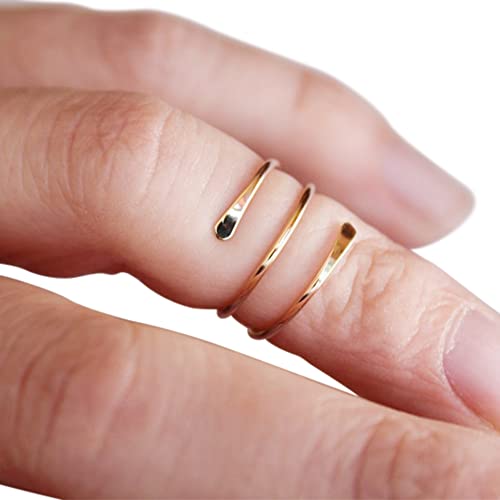 14k Gold or Rose Fill Knuckle Ring, Knuckle Rings,Mid Rings,Above knuckle ring, Toe Rings, Rings, Rose or Gold Fill Knuckle Ring …