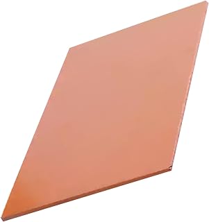 CXGBQSJ Bakelite Phenolic Resin Sheets - Durable Electrical Insulation Panels 50x100x1mm, 10pcs for Electronics & Mechanical Projects