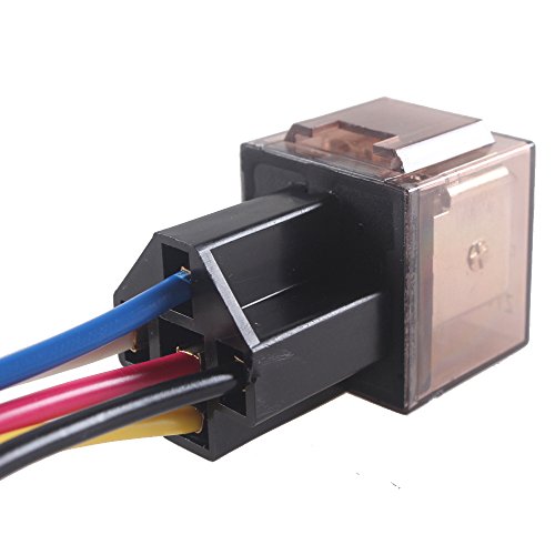 Esupport Car Relay 12V 80A Spdt 5Pin Socket #TOP2