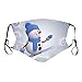 Produktbild PcLeam Mundschutz Weihnachten Karikatur Drucken Face Cover Unisex Waschbar Bandana Atmungsaktiv Halstuch Winddicht Face Scarf Weihnachten Geschenk Festlich Nikolaus Elk Katzen Schal(C5)