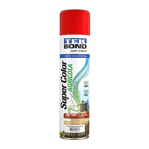 Tinta aerossol Tek Bond Agricola Vermelho MS - 400ml/240g