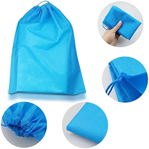 SZCXDKJ 7-Piece Travel Shoe Bag, Dust-Proof Shoe Bag, Portable Medium-Sized Shoe Storage Bag, Non-Woven Dust-Proof Drawstring Shoe Storage Bag. (Color)