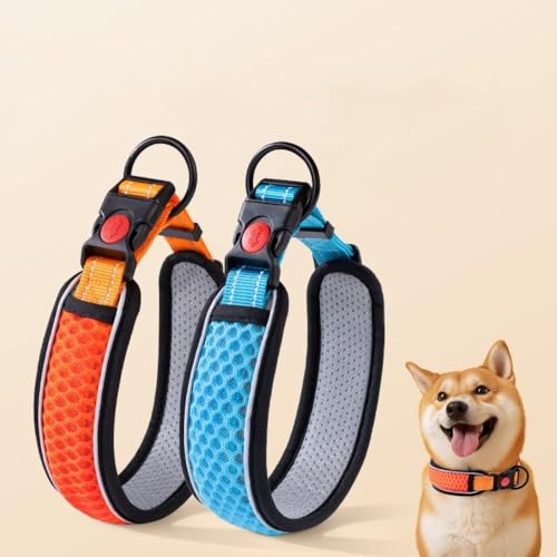 Collar Reflectante para Perro con Neopreno Suave Ajustable M miniatura 2