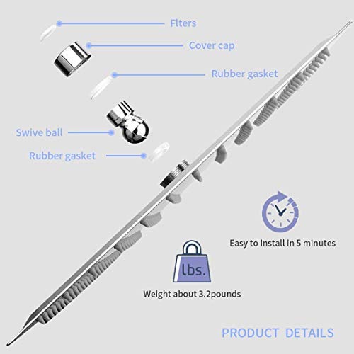 Image of TOSCH Mirror Stainless Steel 304 Square Ultra Slim High Pressure Rainfall Shower Head for bathroom Chrome Finish (10 INCH) (WITHOUT SHOWER ARM)