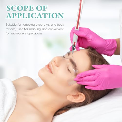 FOMIYES 3 Stück Microblading-Stift für die Haut zur Positionierung der Haut Augenbrauenstift für Kunststoff Markierungsstifte