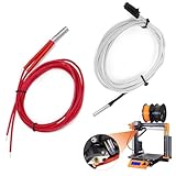YIBEICO Cartucho calefactor para Prusa I3 Elemento de tubo de calefacción 24V 40W Termistor Sensor de alta temperatura para Prusa I3 MK3/Prusa I3