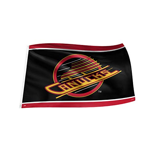NHL Vancouver Canucks Skate Logo 3' x 5' Banner Flag with Reinforced Grommets by TSV - Used condition - CA$10.84