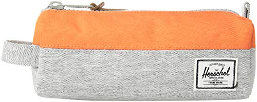 Preisvergleich Produktbild Herschel Unisex-Erwachsene Settlement Case Pouch Packhilfe, Organizer, Hellgrau Kreuzschraffur Vermillion Orange, Einheitsgröße