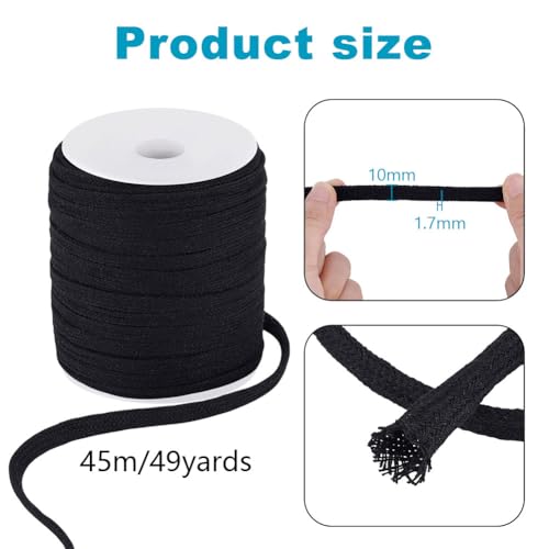 Cordon de serrage plat en coton pour remplacer un lien perdu de sweat - 3