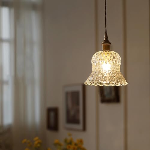 Lámpara de araña de cristal E27 colgante creativa estilo francés interior 4