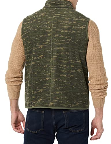 Amazon Essentials Men's Full-Zip Polar Fleece Vest (Available In Big & Tall), Camo, Large #TOP3