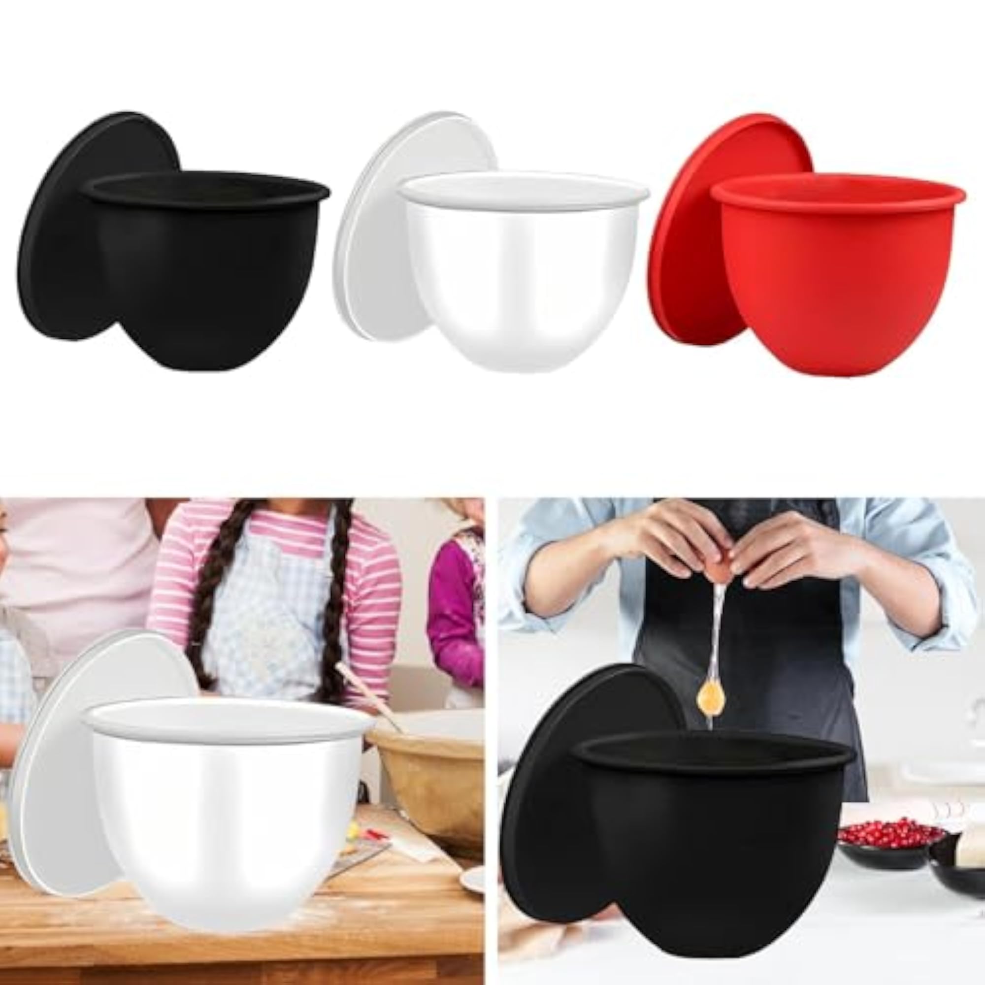 Black Silicone Liner for Mixer Kitchen Tool