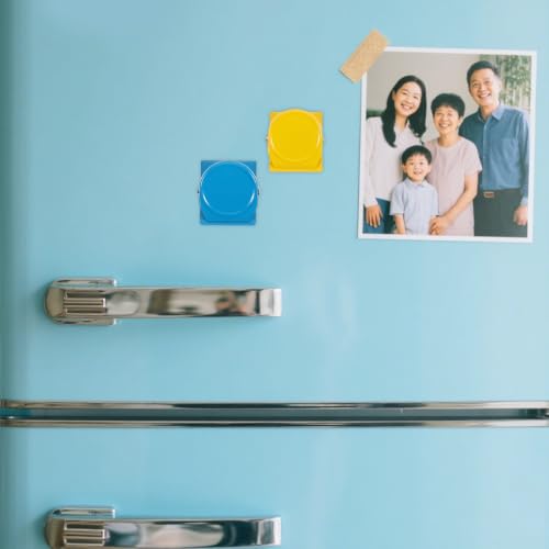 Amosfun Refrigerator Clips Small 6pcs Fridge Magnets Metal Magnetic Featuring Reliable Note and Photo Holders Colorful Sturdy Magnet Clips for Organizing Lockers and Refrigerators - Image 5