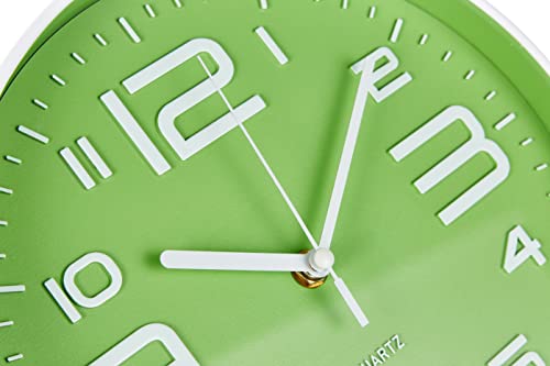 Postershop ZH09762C Orologio da Parete, Verde, 25