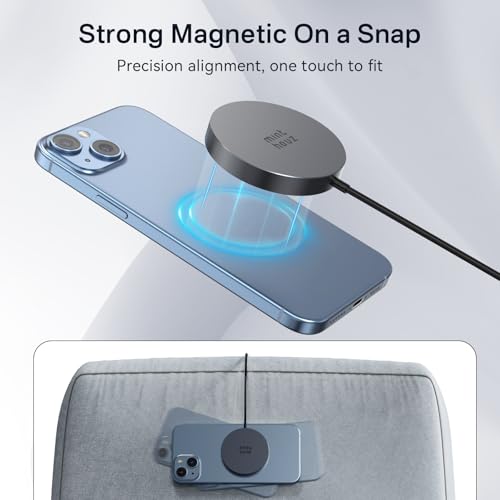 15W Fast Magnetic Wireless Charger, - image 6