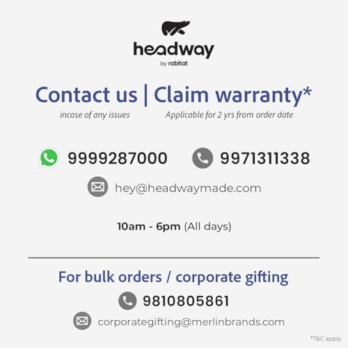 Image of Headway NEO Stainless Steel Mug 360 ml- 2 Years Brand Warranty | Insulated Coffee Mug | Travel Mug | Coffee Tumbler | Cold for 6 Hours & Hot for 3 Hours | Meridian Blue