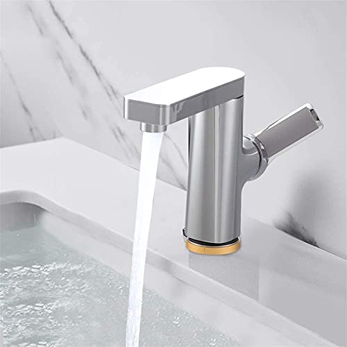 Wastafel Kraan Huishoudelijke UnderdIvered Kraan, G1 / 2"Badkamer Kraan Waterval Exclusieve Draaibare Handvat Individuele gat Badkamer Gootsteen Kraan - Image 7