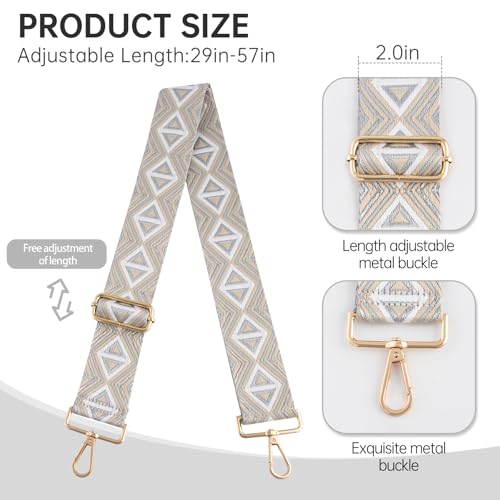 Image of Dksongr Purse Straps Replacement Crossbody Wide Bag Strap for Purses Adjustable shoulder Straps for Women bags