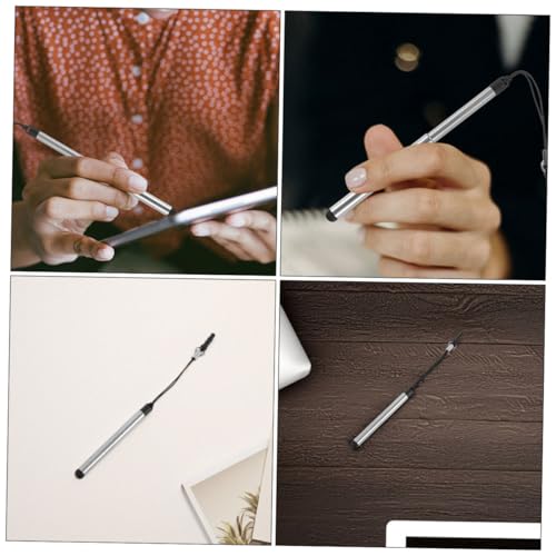 Lápiz táctil capacitivo compacto OSALADI de cobre con punta ajustable 8 piezas 5