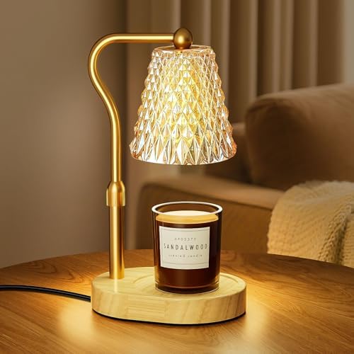 Candle Warmer Lamp with Timer Dimmer, Birthday Gifts for Women Mo...