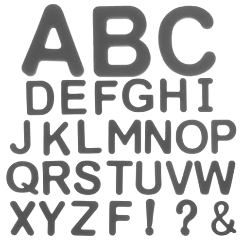 Alasum Alfabeto in Schiuma Eva Magnete Potente Decorazioni per Apprendimento Prescolare Lettere Magnetiche per Frigorifero e Lavagna Bianca