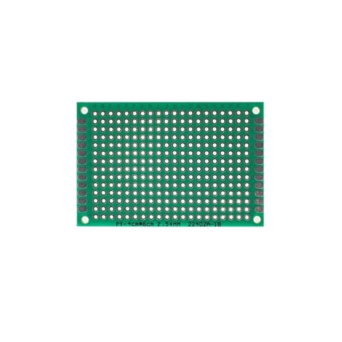 Placa prototipo PCB verde evita fallos de conexión en circuitos de bricolaje de 2 x 8 cm 8