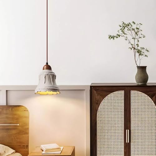Éclairage de suspension simple et moderne lustre en ciment réglable