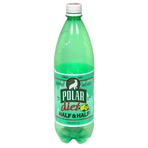 Polar Seltzer 33.8 Fl. Oz, (Pack of 12) (Diet Half & Half) by Polar Seltzer