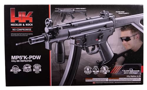 Umarex HK Heckler & Koch MP5 K-PDW Semi Automatic .177 Caliber BB Gun Air Rifle, Black by Umarex - Image 6