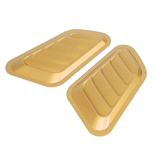 Capa de admissão de fluxo de ar do carro, material ABS adesivo de carro decorativo ABS fluxo de ar e