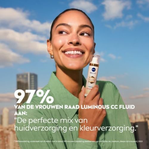 NIVEA Luminous 630 CC Anti-Fleckenfluid FPS30 Claire Teint (1 x 40 ml), CC Cream Unified Teint, Foundation deckt Unvollkommenheiten ab… – Ansicht 5