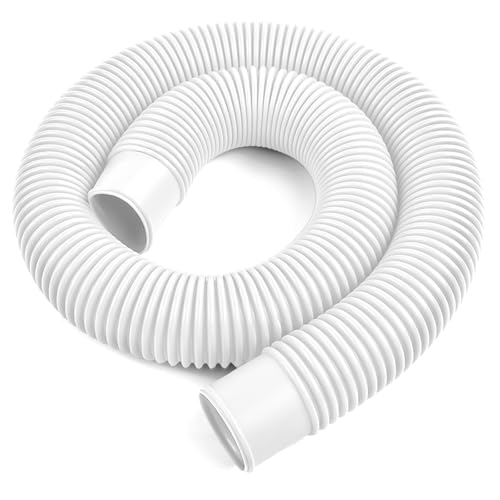 Poolschlauch 38mm 1m Schwimmbadschlauch Ersatzschlauch Schlauch für Poolpumpe Schlauch Pool für Poolpumpe Poolfilterschlauch für Filterpumpe Poolpumpenschlauch Pool Zubehör für Intex Pool Skimmer