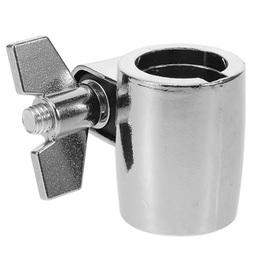 HANABASS Soporte de Extensión para Abrazadera de Cowbell Ajustable, Sujeción Dual para Batería con Clip Telescópico, Accesorio para Kit de Batería