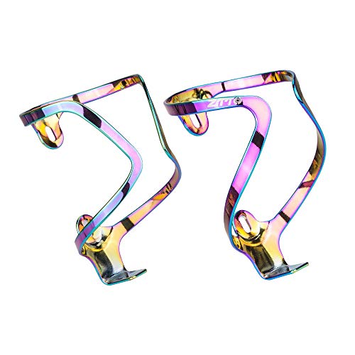 DECDEAL Liga de alumínio bicicleta ciclismo bebida titular chapeamento gradiente cor bicicleta supor