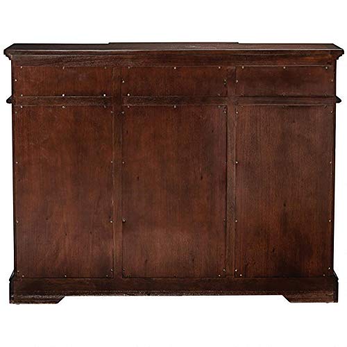Design Toscano Canterbury Abbey Gothic Sideboard Console Table, 12 In X 51.5 In X 40 In, Cherry #TOP5