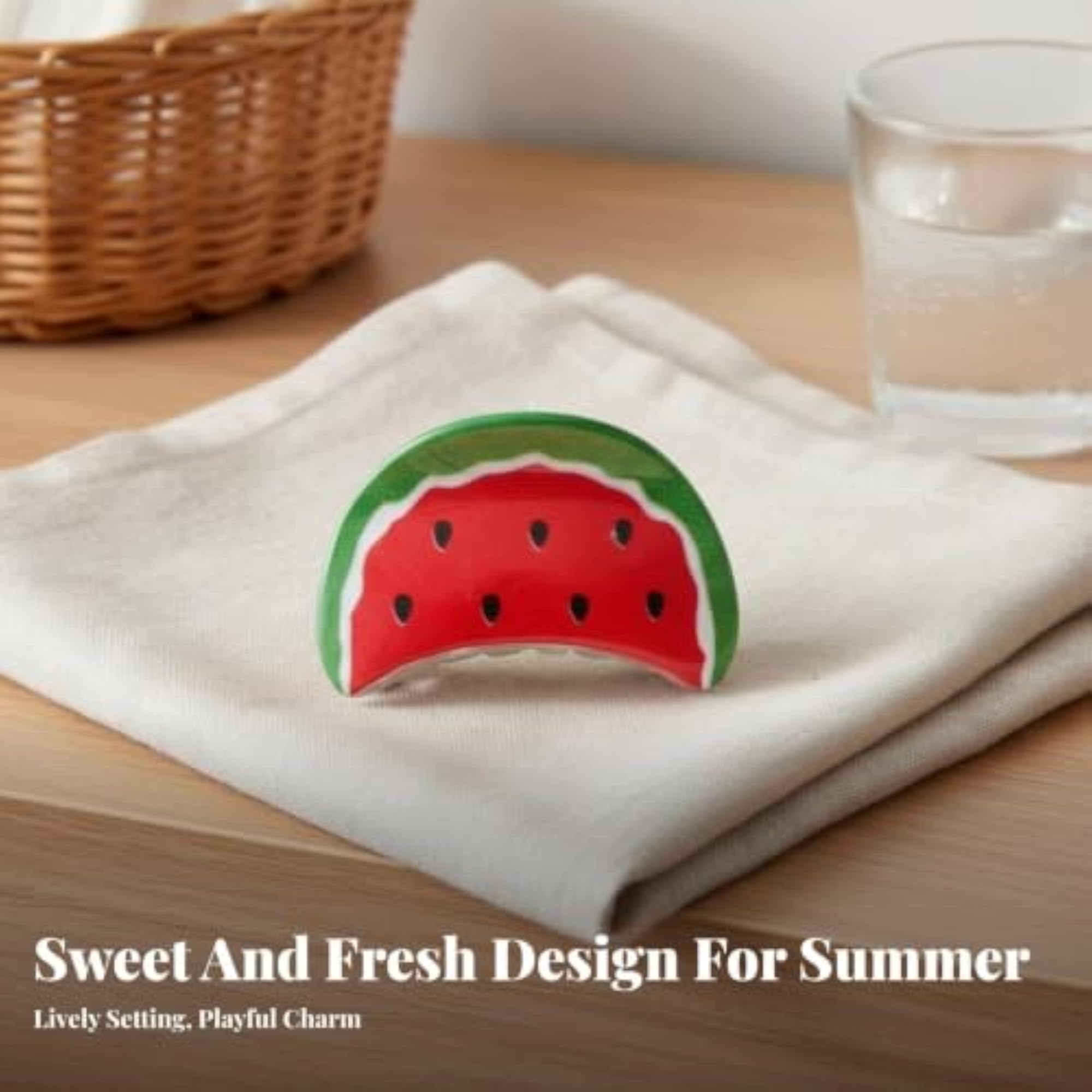 Fruit Hair Clasp Charming Design Cute Fruit Jaw Clip