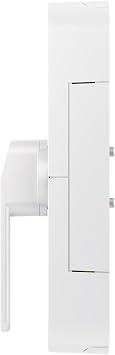 ABUS WINTECTO One Window Drive - Smart Window Handle for Windows, Balcony and Patio Doors - with Alarm Function - Easy Installation No Drilling - White, Different Locking