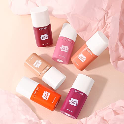 Orange Liquid Blush Makeup, Liquid Blush For Cheeks, Cream Coral Matte Blush Liquid, Natural Looking Waterproof Lightweight Breathable Feel, Sheer Flush Of Color Long-Wearing Dewy Finish 0.27 Fl Oz, Valentines' Day Gifts For Women(01#) #TOP5