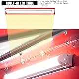 Parts-Diyer 60 Gallon Air Sandblasting Cabinet ，60-125PSI Sand Blaster Cabinet Kit Large Steel Sandblast Cabinet with Sandblaster Gun 4 Ceramic Nozzles for Stain, Rust Removal, Paint - Image 3