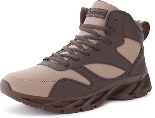 Image of Joomra Men's Stylish Sneakers High Top Athletic-Inspired Shoes