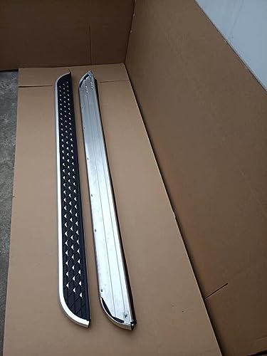 Juego de 2 estribos para VW Atlas 2017-2026 aluminio negro miniatura 2