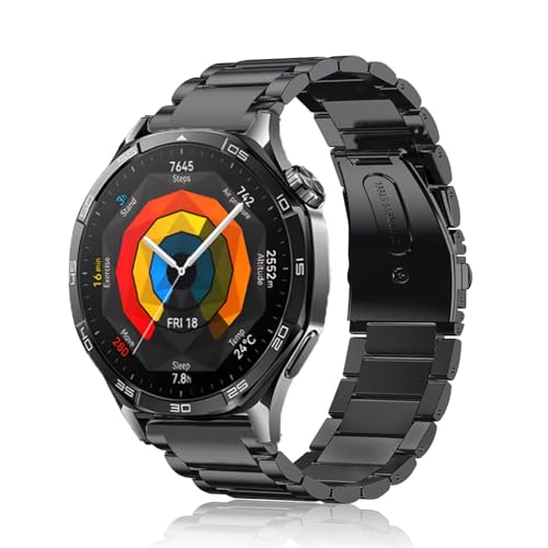Bracelet acier pour montre GT5 46mm, idéal au bureau